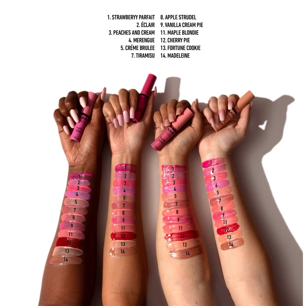 NYX Butter Gloss Non-Sticky Lip Gloss - Crème Brulee