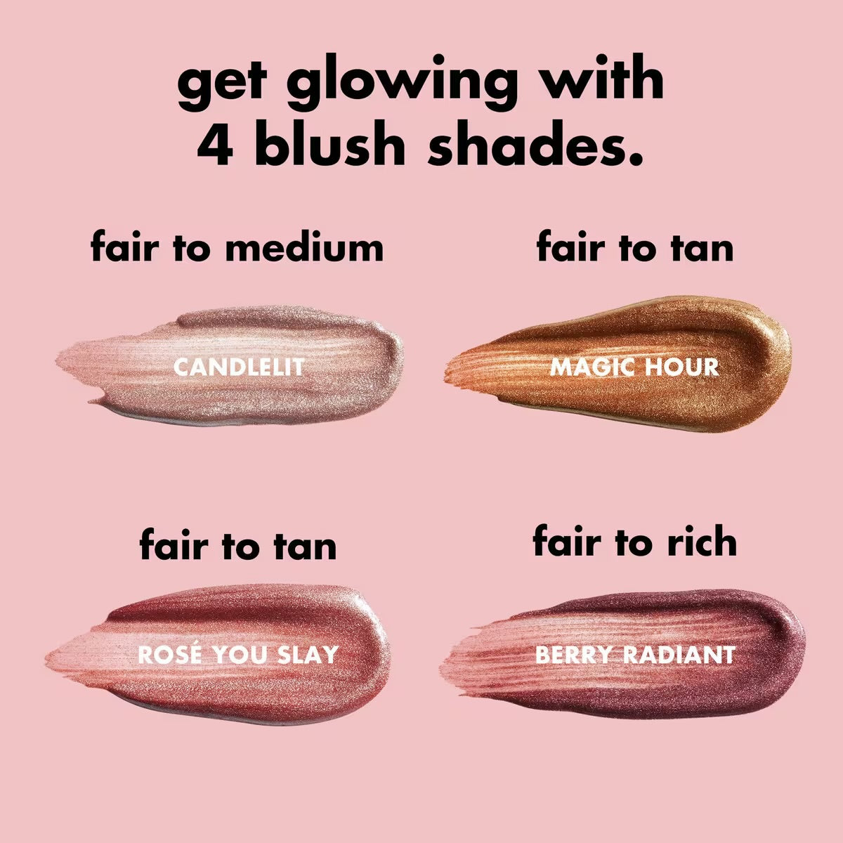 e.l.f Halo Glow Blush Beauty Wand - Rosé You Slay