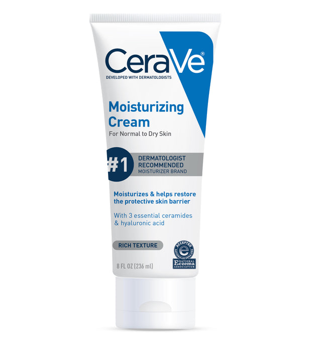 CeraVe Moisturizing Cream, Face Moisturizer & Body Lotion for Normal to Very Dry Skin