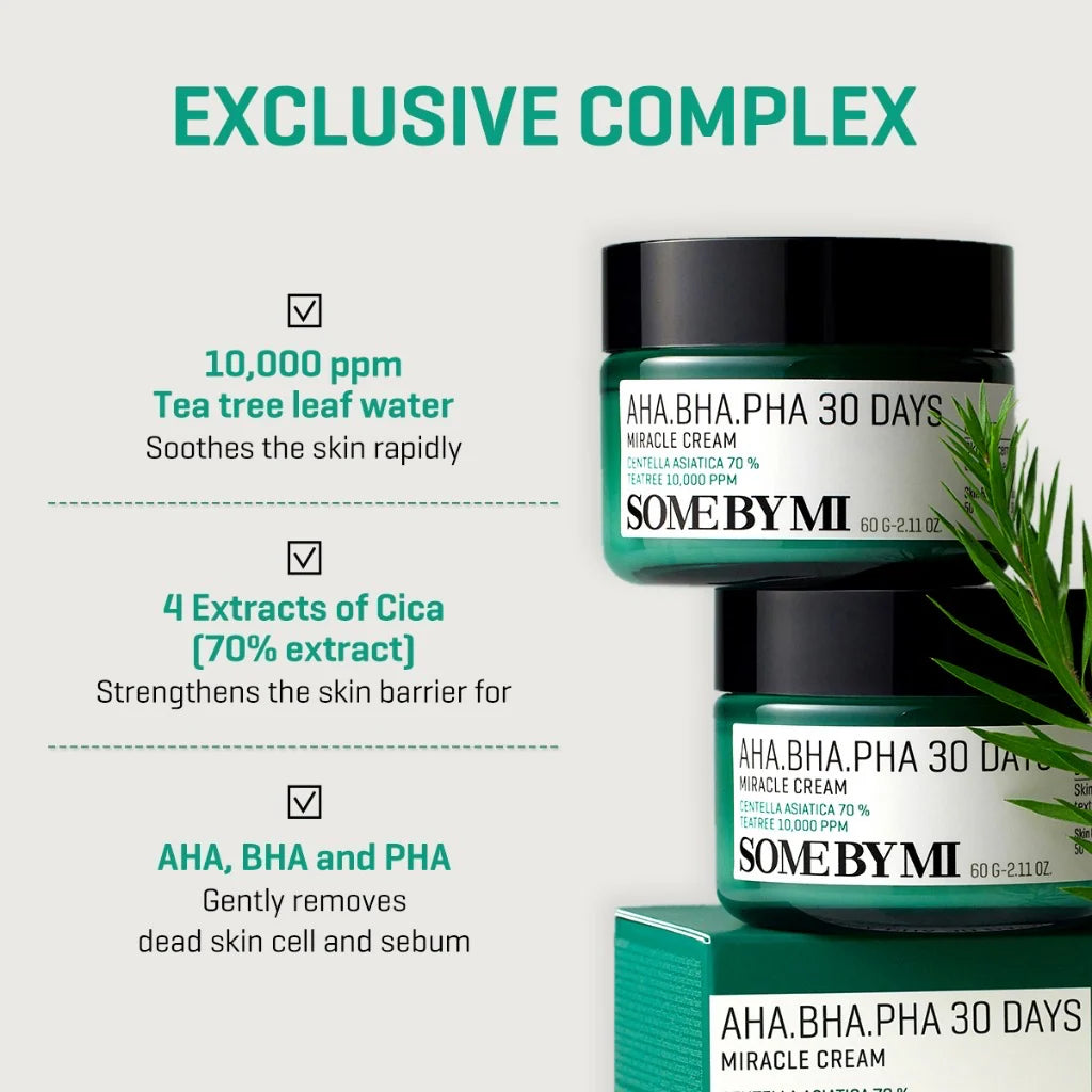 SOME BY MI AHA BHA PHA 30 Days Miracle Cream 60g
